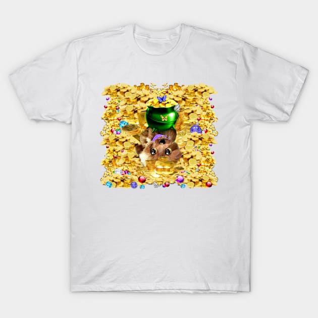 Money Puppy T-Shirt by KC Morcom aka KCM Gems n Bling aka KCM Inspirations